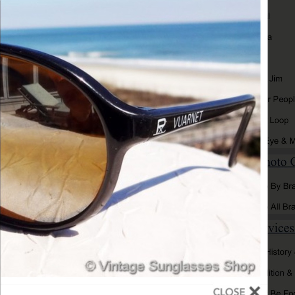 VUARNET Super RARE French Sunglasses - Picture 8 of 16